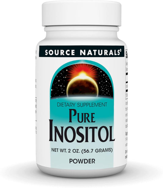 Pure Inositol Powder Dietary Supplement by Source Naturals - 2 oz Size