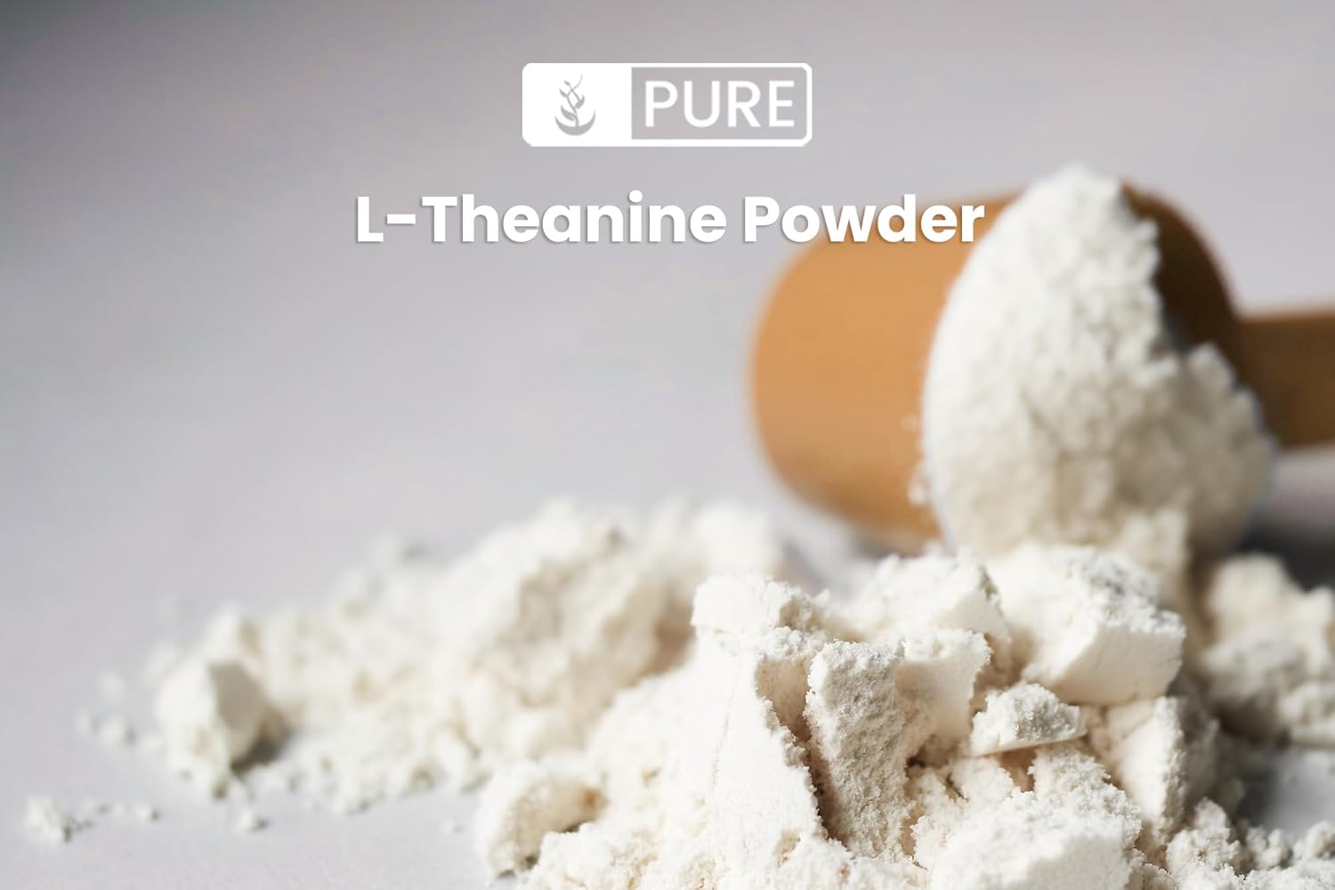 Pure L-Theanine (8 oz) Amino Acid Supplement - 100% Original Ingredients, No Additives or Fillers