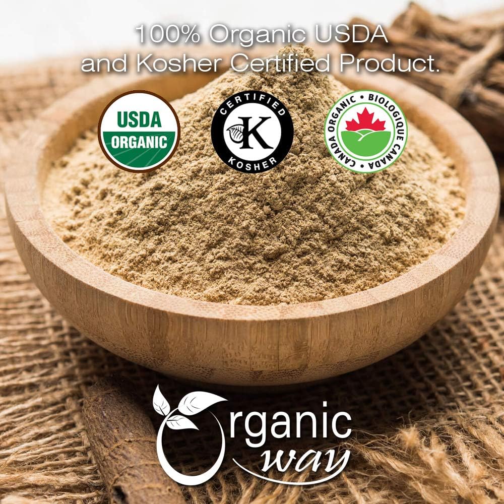 Pure Licorice Root Powder - Herbal Tea | Organic, Kosher & Vegan | Non-GMO, Gluten Free | Indian Sourced | Heavy Metal & Purity Tested (4 Oz)