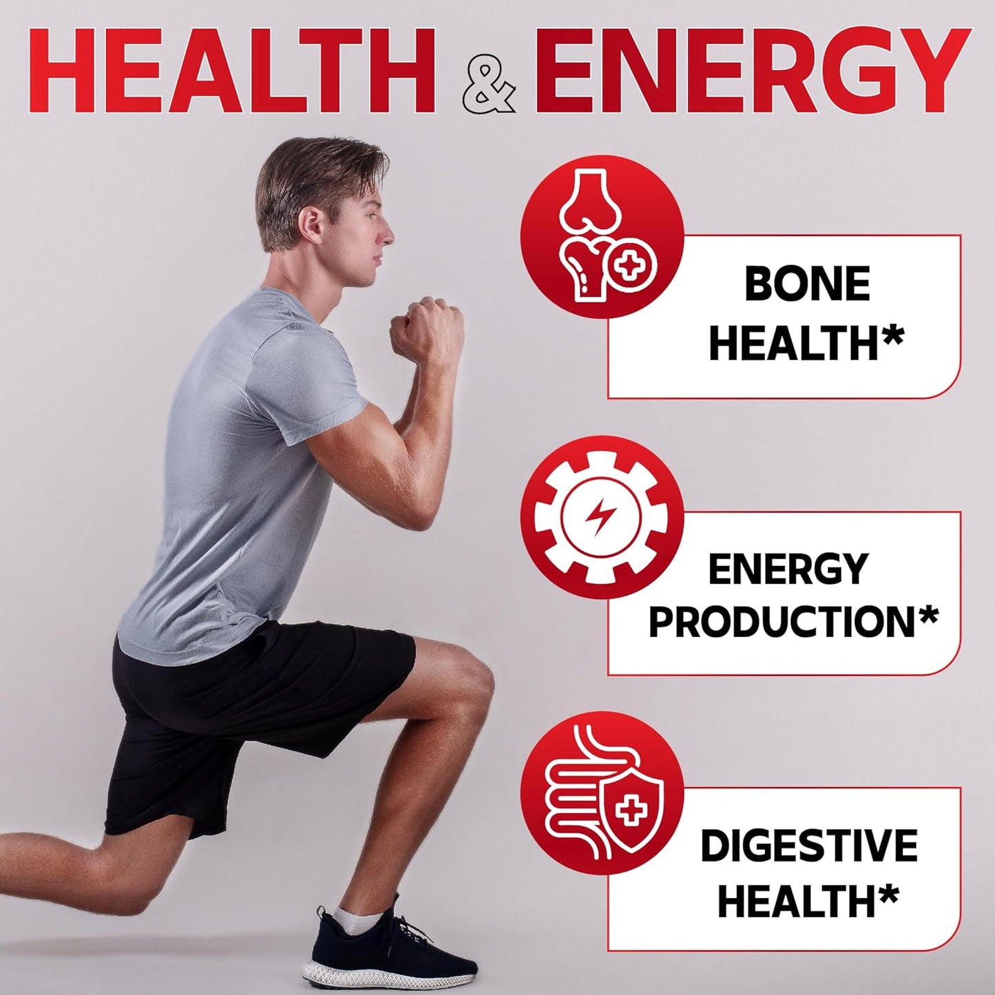 Pure Magnesium Supplement Capsules - 500mg Citrato de Magnesio for Digestive Health, Muscle Mass & Energy - 150 Capsules, 5-Month Supply