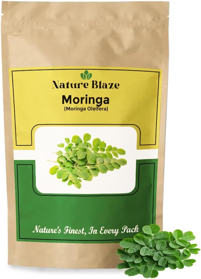 Pure Moringa Leaf Powder - Gluten Free, Additive-Free (100g / 3.5oz)