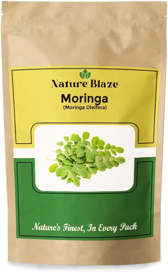 Pure Moringa Leaf Powder - Gluten Free, Additive-Free (100g / 3.5oz)