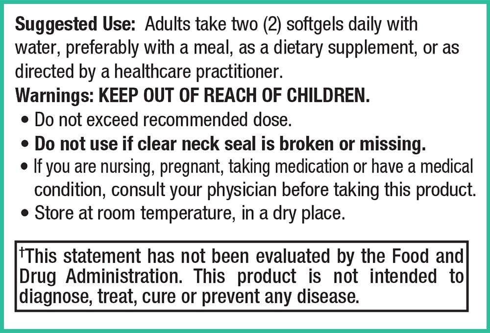 Pure & Natural Peak Krill Oil Supplement for Joint & Heart Health - Brain Support with EPA, DHA & Astaxanthin - 60 Softgels