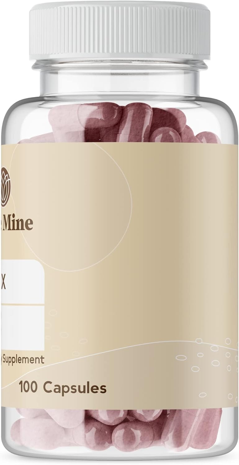 Pure & Natural Vitex Capsules - 100 Count, Herbal Supplement without Additives or Fillers