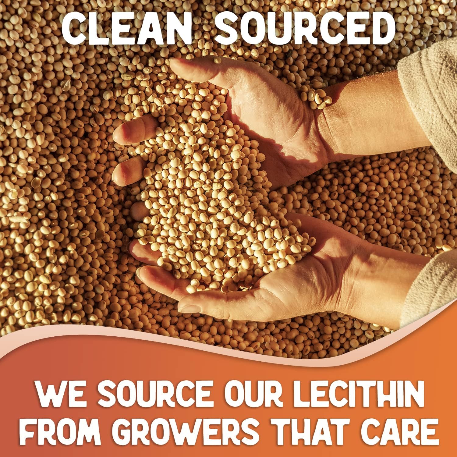 Pure Non-GMO Soy Lecithin Granules - Premium Grade Fat Emulsifier for Baking - 100% Soy Lethicin - 8 oz
