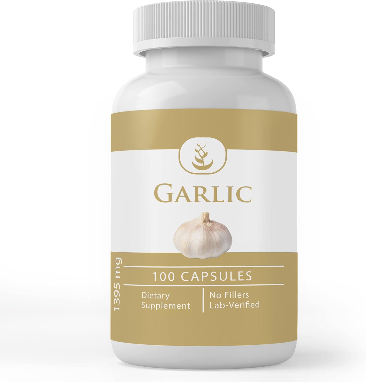 PURE ORIGINAL INGREDIENTS Garlic & Apple Cider Vinegar Capsule Bundle (100 Capsules Each), No Additives or Fillers, Lab Verified