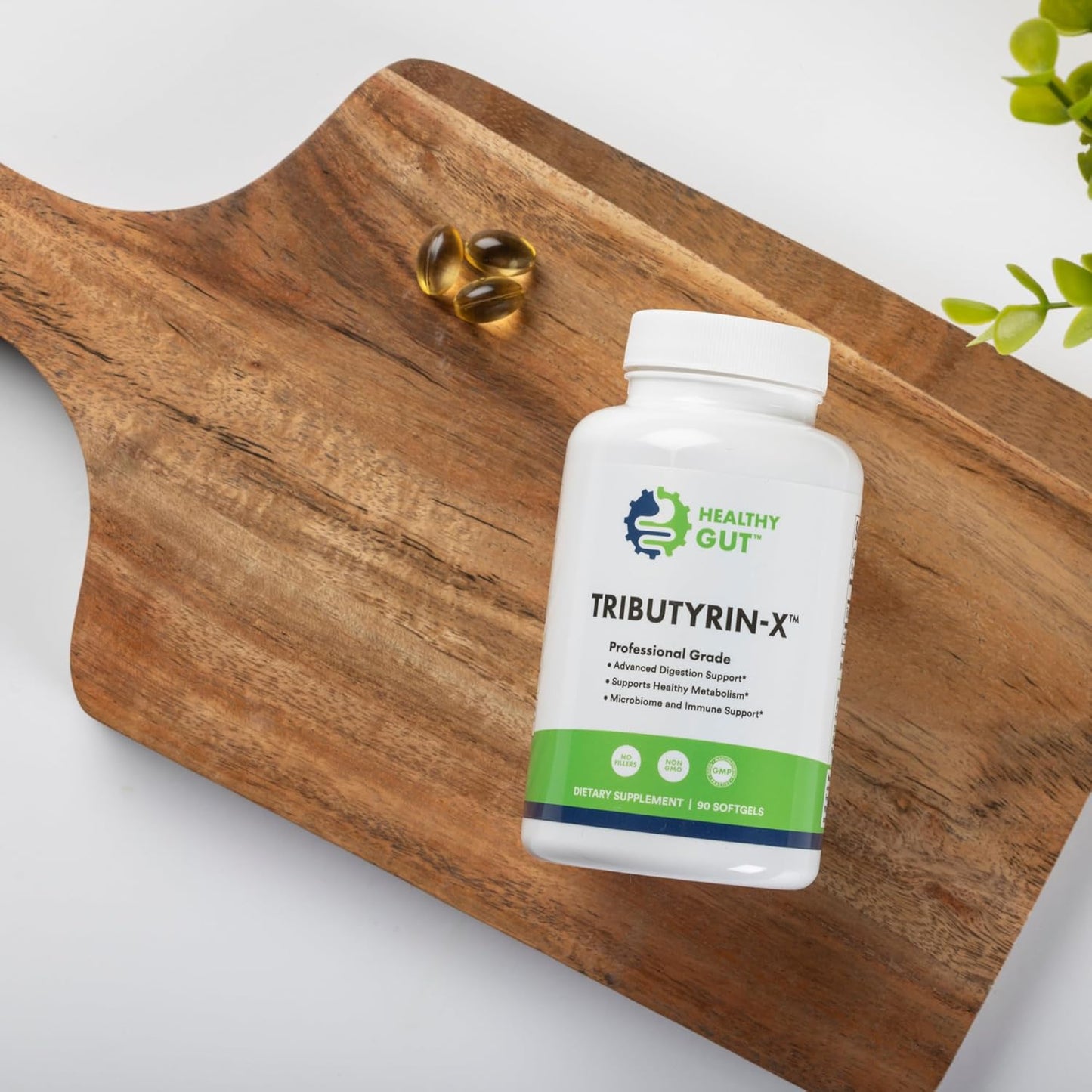 Pure Tributyrin-X for Gut Health | Supports Histamine & Leaky Gut | Odorless 99% Pure Formula | 90 Servings - BoostGo Australia
