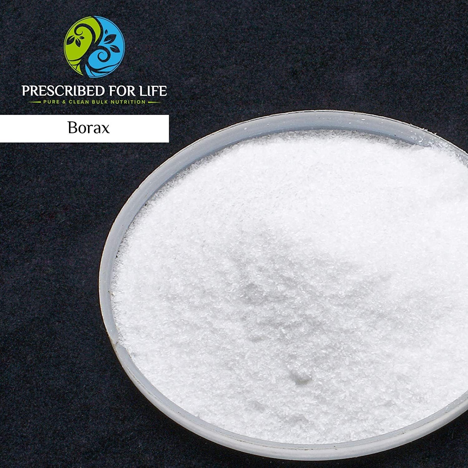 Pure USP NF Grade Borax Powder - All Natural Sodium Borate for Laundry, Slime & Cleaning (12oz)