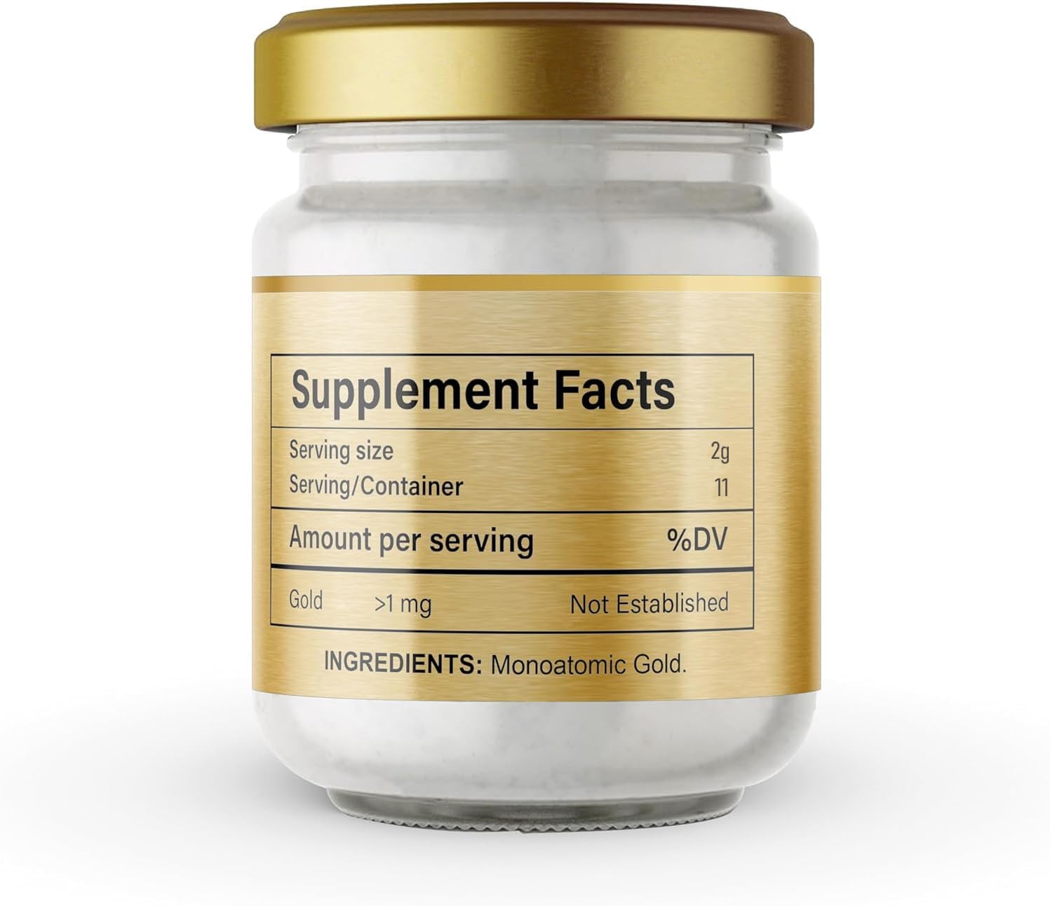 Pure White Gold Ormus Powder - Monoatomic M-State 24k 99.99% Purity | 22g | No Plastic, Lye, Dyes, Fillers | I Am Joy Co.