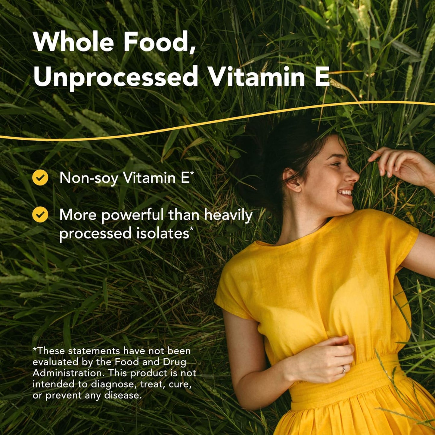Purely-E Capsules - Supports Healthy Hair, Skin & Nails - Non-GMO Vitamin E Complex with Sunflower Oil, Pumpkin Seeds & Red Palm Oil - 60 Servings