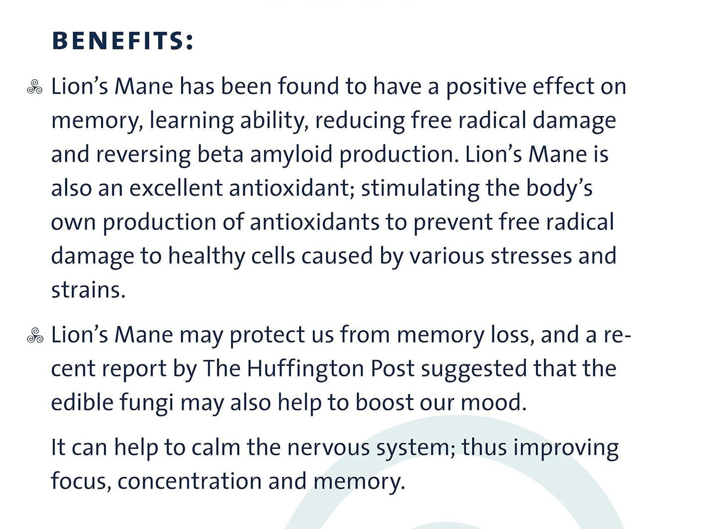 PURICA Lion's Mane Micronized Mushrooms - 120 Vegan Capsules for Cognitive Health, Focus, and Memory Support