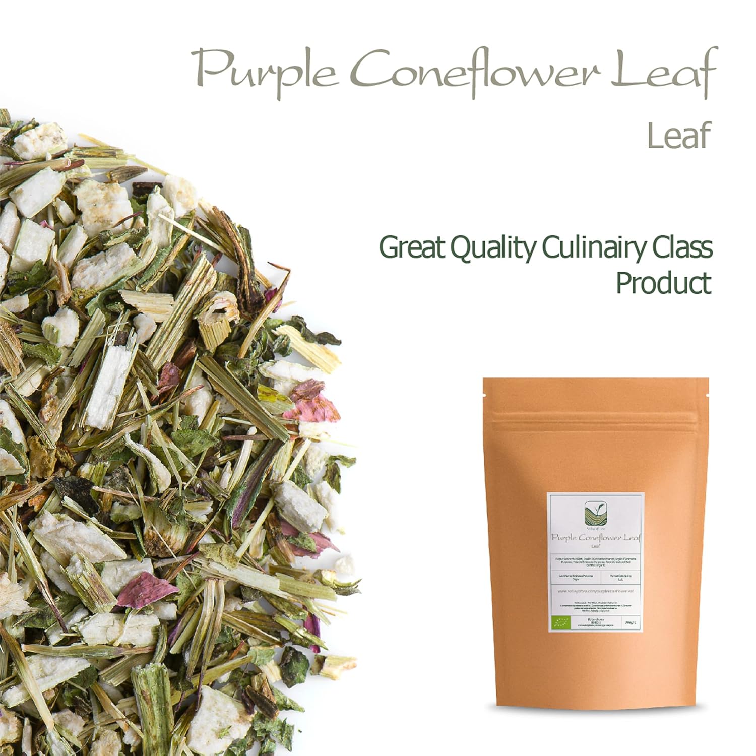 Purple Coneflower Echinacea Tea - Immunity Boosting Herbal Tea from Valley of Tea