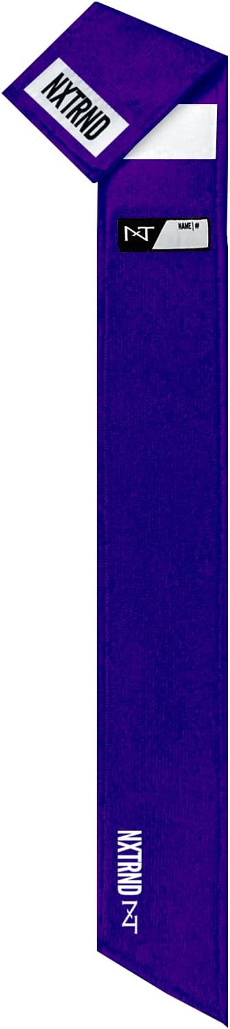 Purple NXT NXTRND Streamer Football Towel - Thin Sports Towel for Drying Hands & Accessories