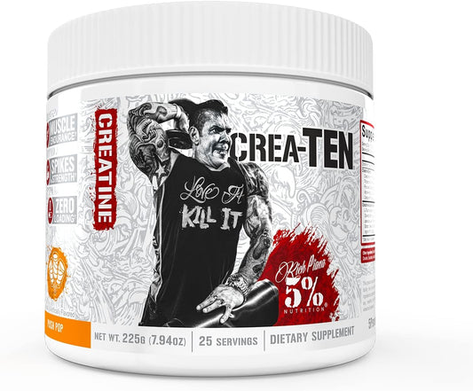 Push Pop Flavored Creatine Powder with 5% Nutrition CreaTEN Complex for Muscle Gain & Recovery