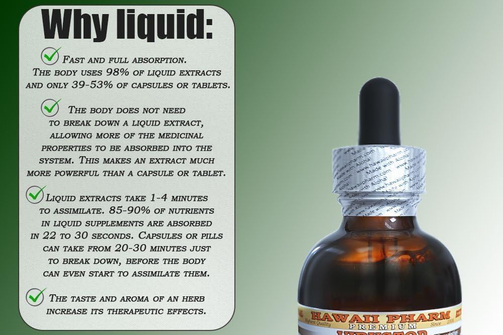 Pygeum Africanum Liquid Extract Tincture Herbal Supplement 2 fl.oz USA Made