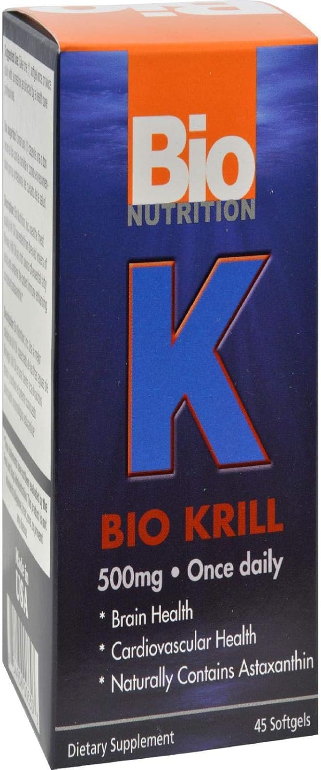 Quality Sourced Krill Oil Complex Softgels for Immune Wellness | 500mg Once Daily Omega 3 6 & 9 Supplement