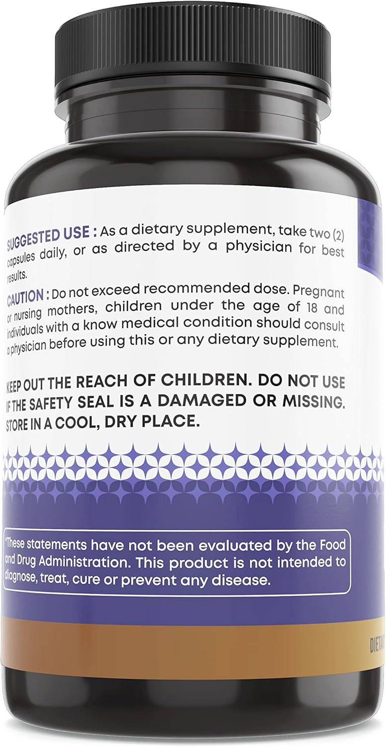 Quercetin 1000mg with Bromelain 200mg - Immune, Joint, & Respiratory Support - 120 Capsules