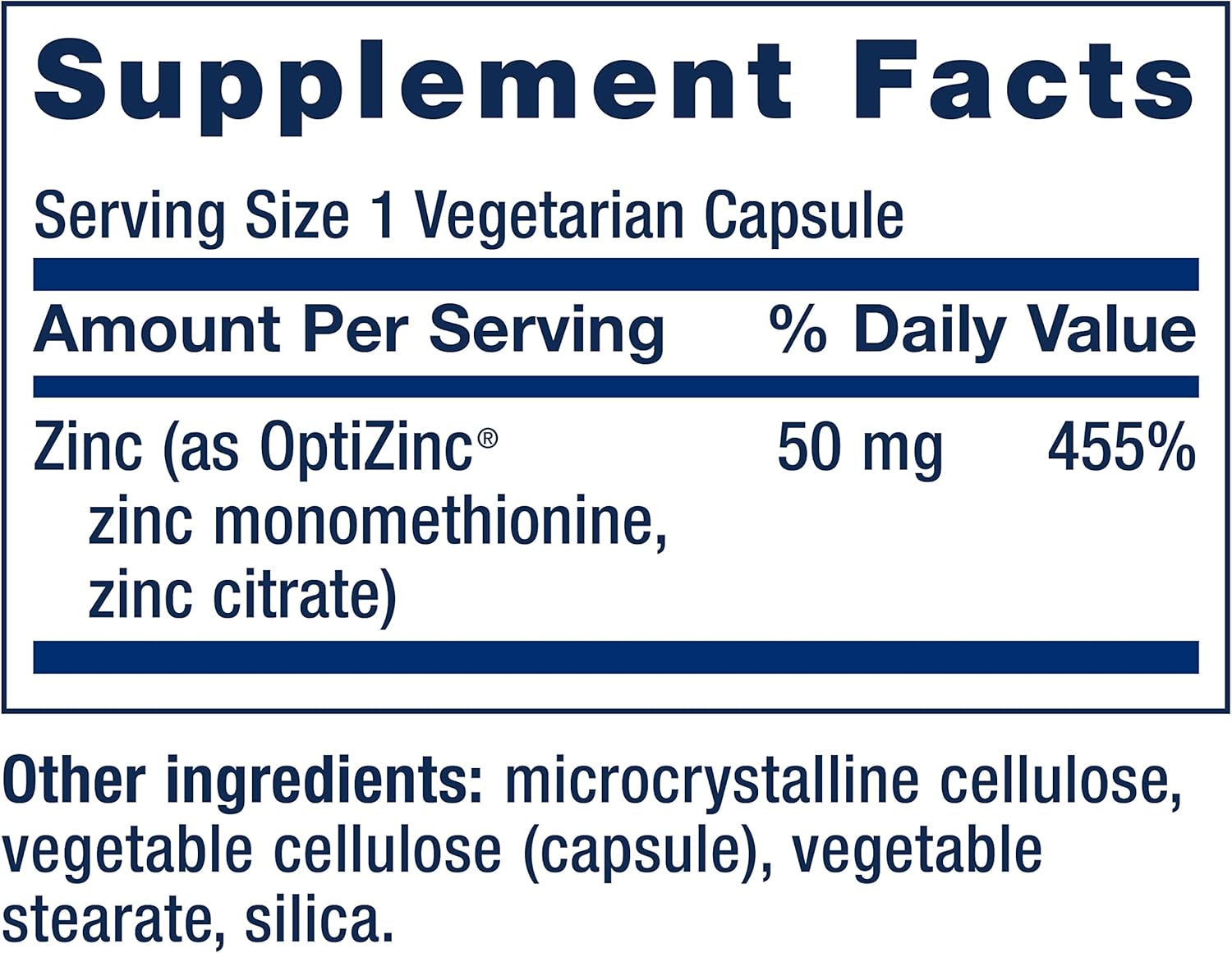 Quercetin 250mg with Vitamin C, Camu-Camu, and Zinc Caps 50mg - 60 Capsules Life Extension Formula