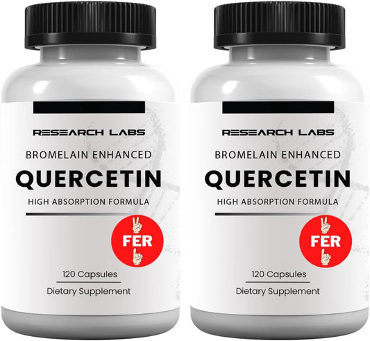Quercetin High Absorption Formula with Bromelain by Research Labs
