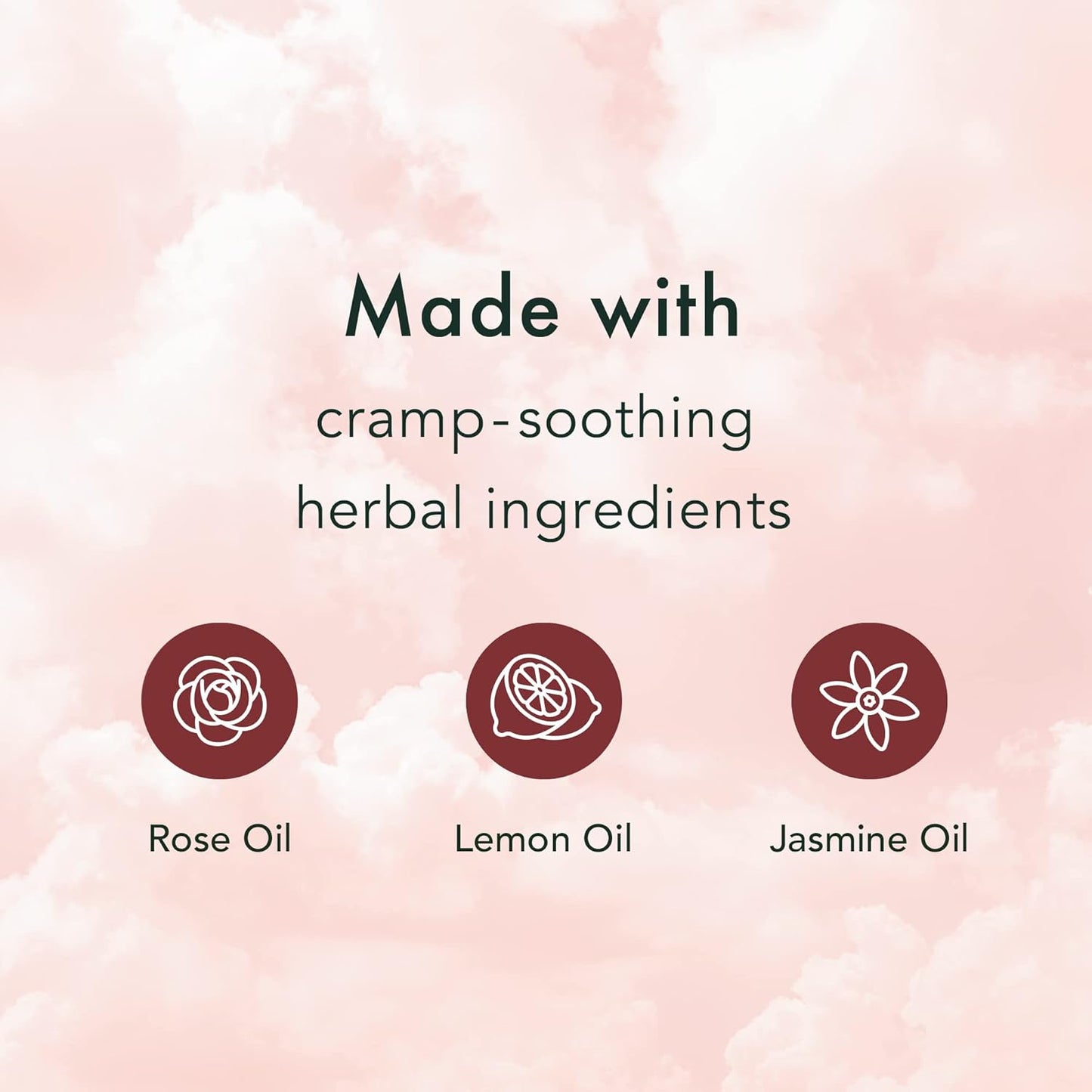 Rael PMS Supplement & Herbal Heating Patches Bundle (28 Capsules, 8 Large Patches)