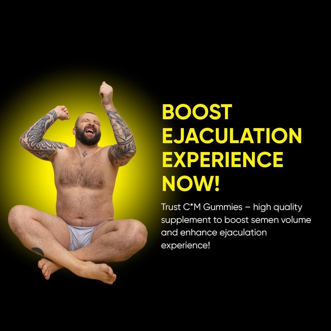 Raspberry Cum Gummies Bundle - Bottom 90 Enhancing Natural Supplements - 2 Month Supply