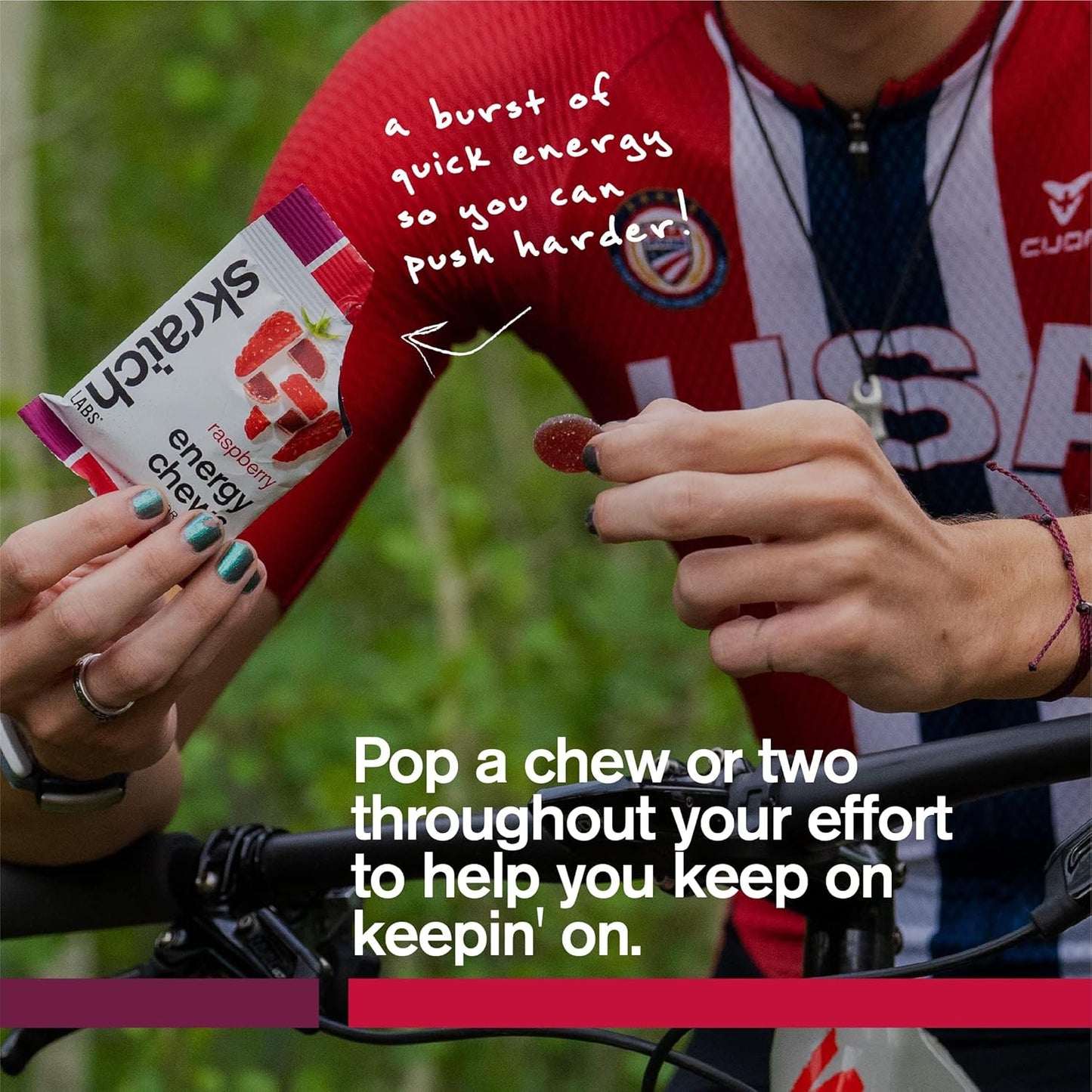 Raspberry Energy Chews for Running, Cycling, & Sports Performance | Gel Alternative | 10 Pack Vegan & Gluten Free - BoostGo Australia