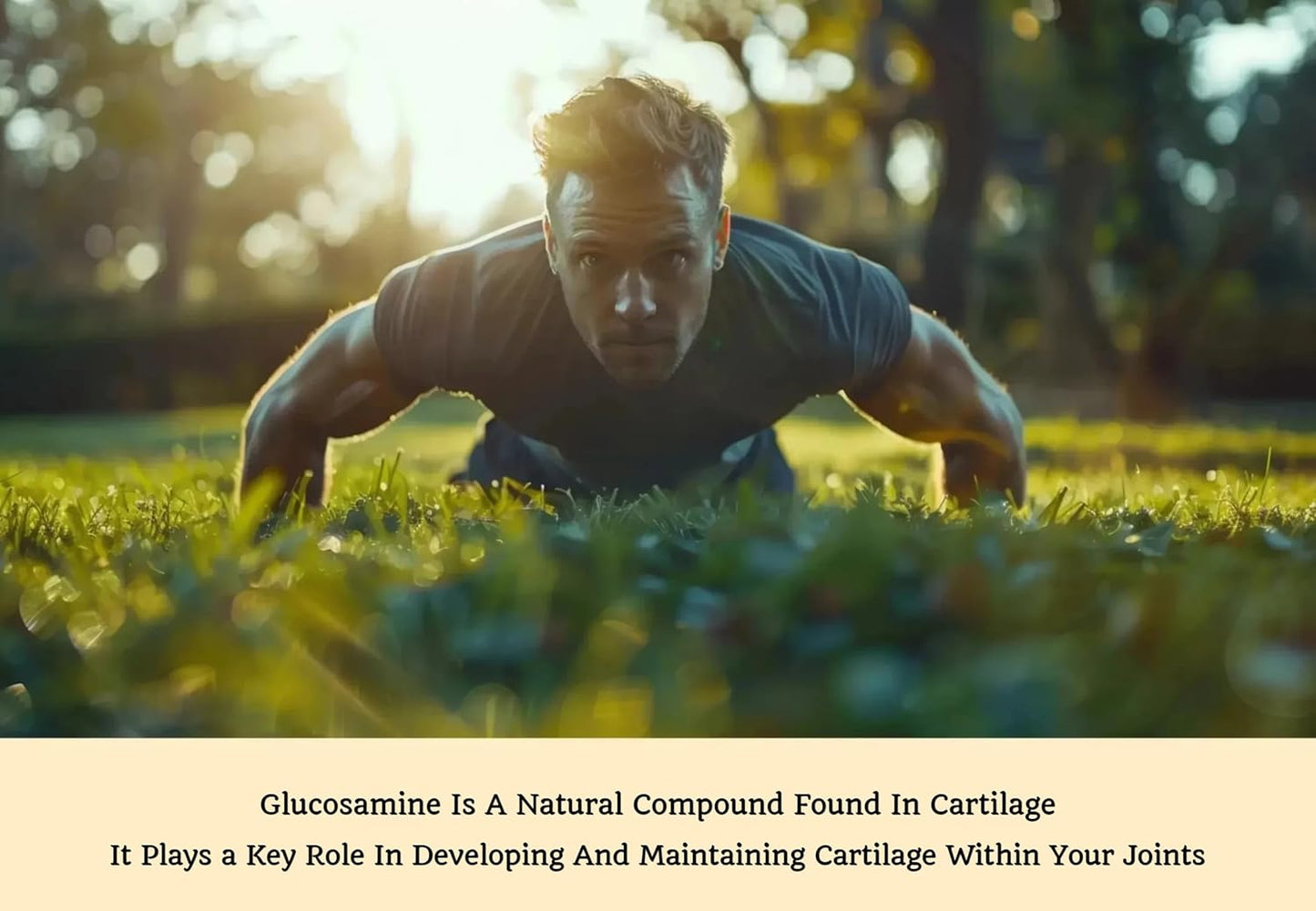 Raspberry Flavored Joint Care Gummies with Glucosamine Sulfate for Men & Women, 60 Gummies - Bone & Joint Health Support, 30-Day Supply