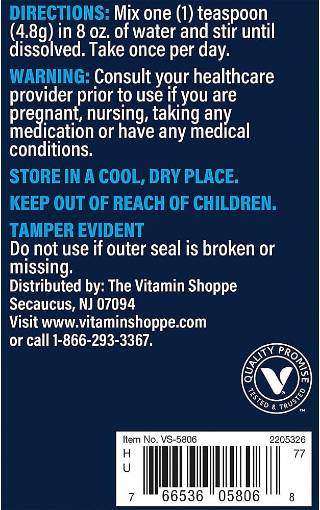 Raspberry Lemon Vthrive Magnesium Relax Powder - Promotes Stress Relief & Muscle Relaxation - 16.9 oz (100 Servings)