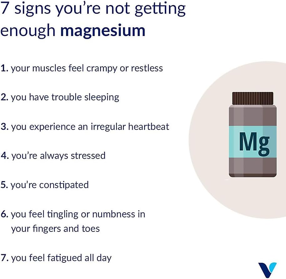 Raspberry Lemon Vthrive Magnesium Relax Powder - Promotes Stress Relief & Muscle Relaxation - 16.9 oz (100 Servings)