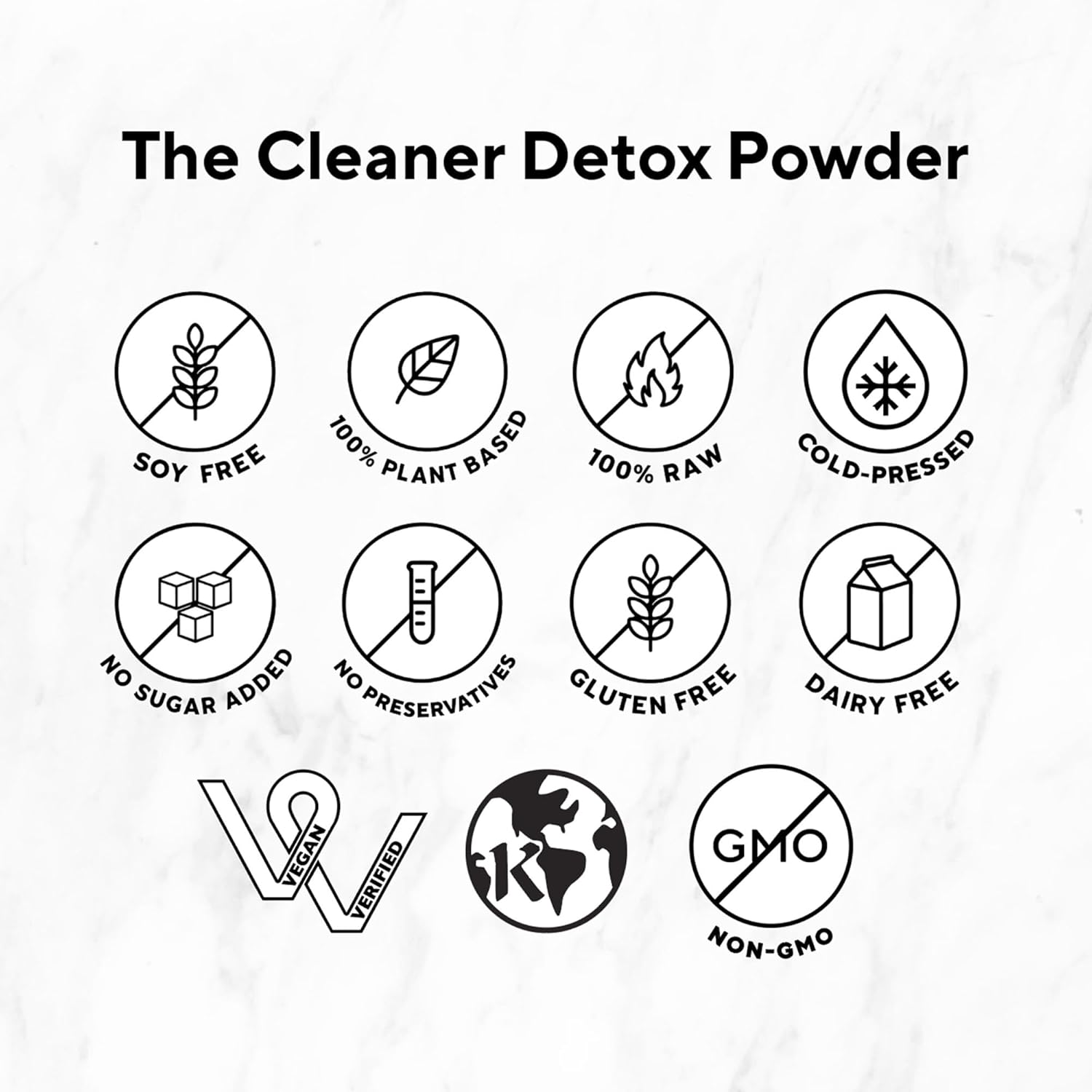 Raw Generation Instant Smoothie Detox Gut Cleanse - 3-Day Juice Cleanse for Healthy Weight Management - 100% Raw Natural Superfood Drink Powder Packets - No Added Sugar - Convenient On-the-Go Detox