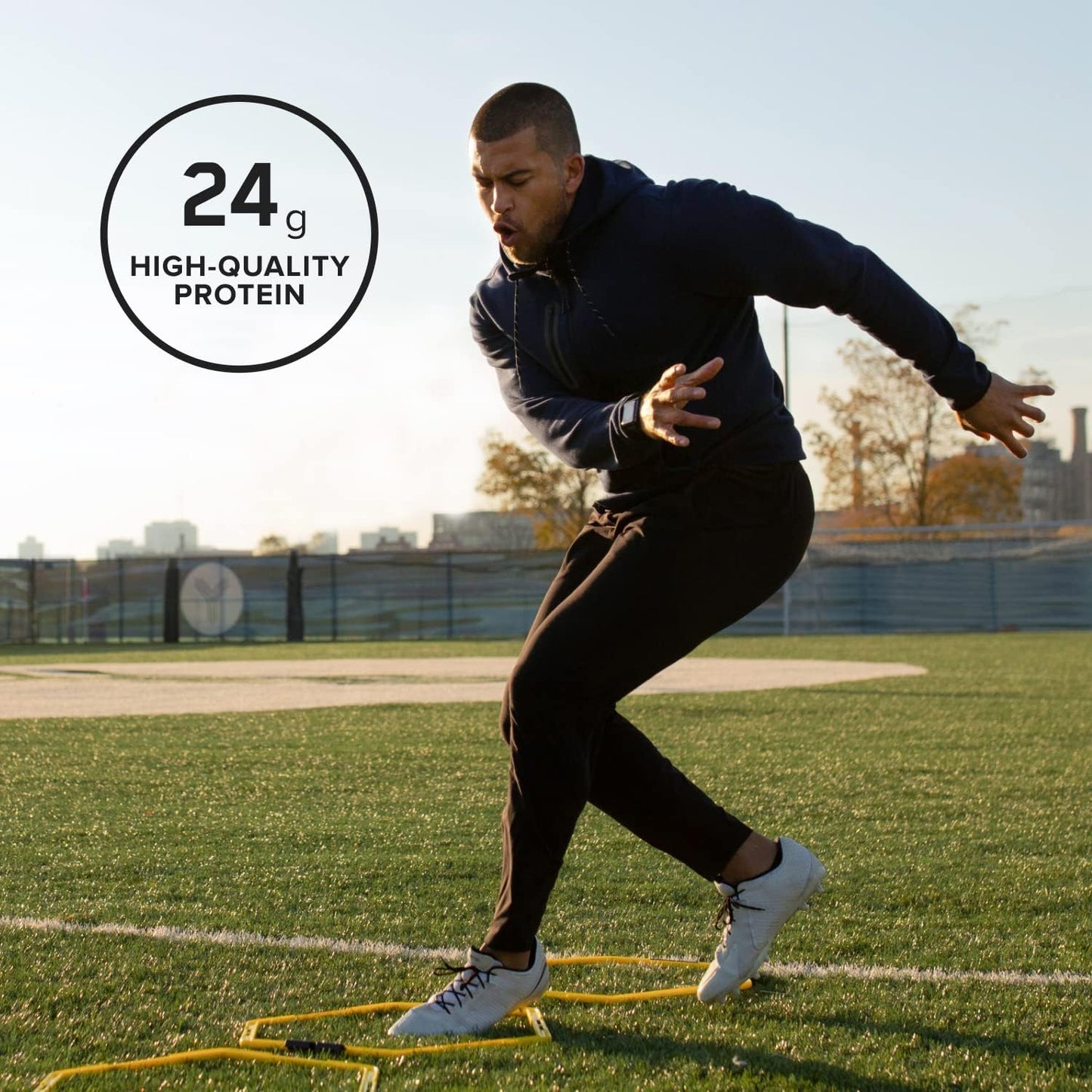 Ready-to-Drink Optimum Nutrition Gold Standard Protein Shake, 24g Protein, Gluten-Free, Chocolate Flavor, 11 Fl Oz, Pack of 4