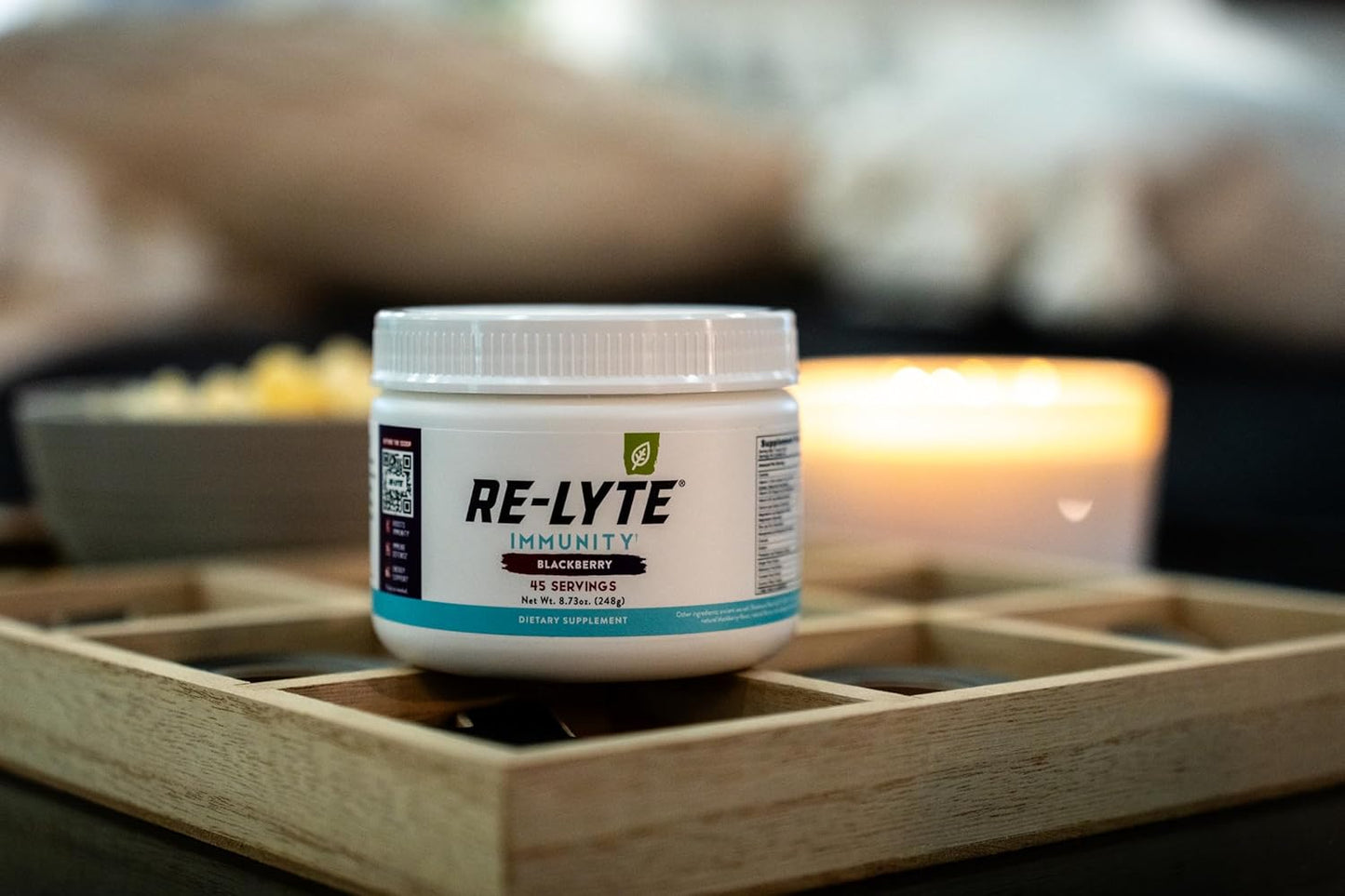 REDMOND Re-Lyte Immunity Multivitamin Mix with BlackBerry Flavor - Boost Your Health and Wellness