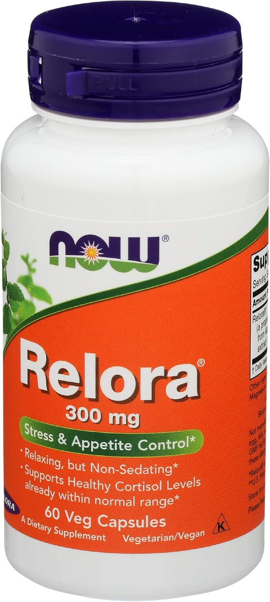 Relora 300 Supplement - Natural Stress and Weight Management Support - 60 Capsules