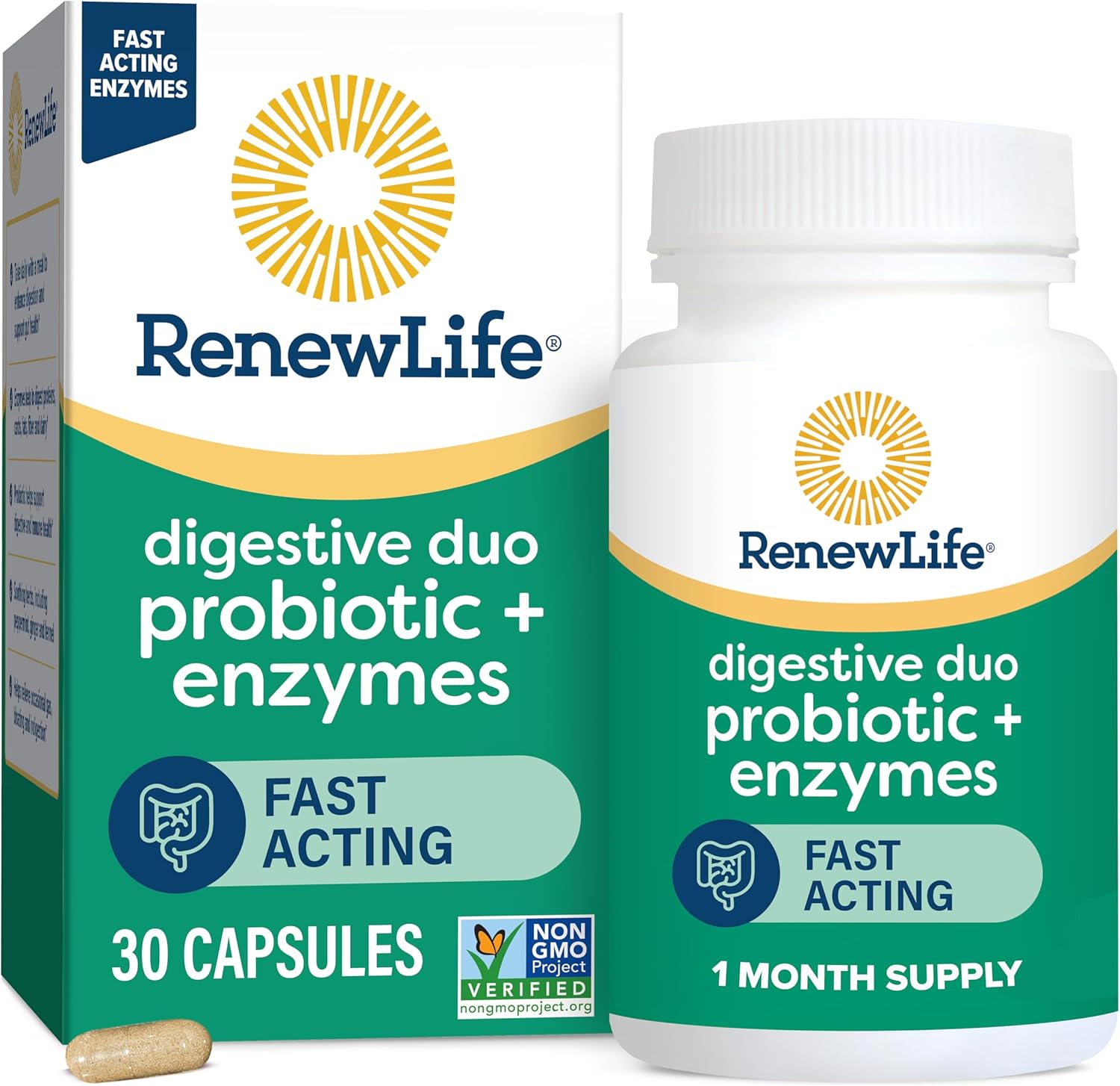 Renew Life Women's Probiotic Capsules with L. Rhamnosus GG - 25 Billion CFU, 50 Count - Supports Vaginal, Urinary, Digestive & Immune Health - Dairy, Soy & Gluten-Free