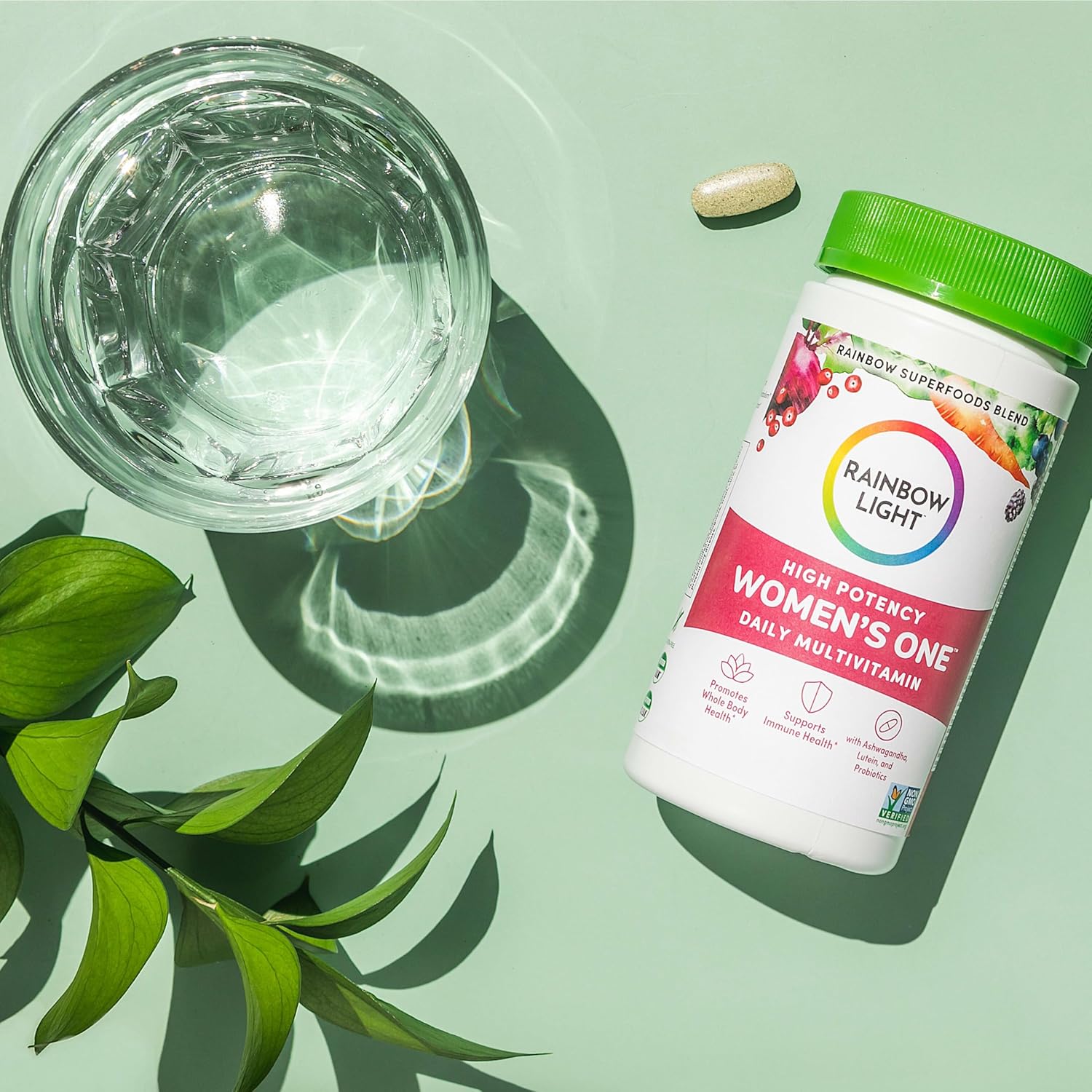 Renew Life Women's Probiotic Capsules with L. Rhamnosus GG - 25 Billion CFU, 50 Count - Supports Vaginal, Urinary, Digestive & Immune Health - Dairy, Soy & Gluten-Free