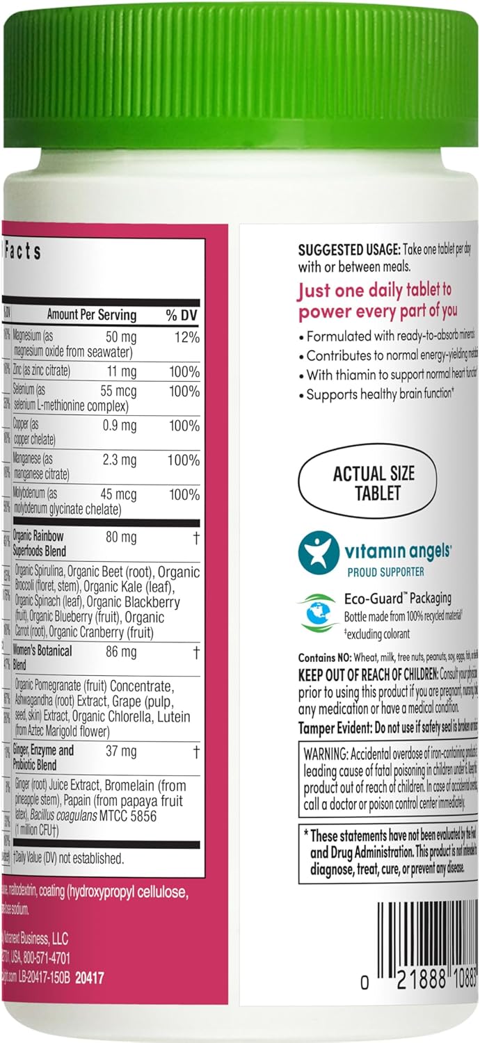 Renew Life Women's Probiotic Capsules with L. Rhamnosus GG - 25 Billion CFU, 50 Count - Supports Vaginal, Urinary, Digestive & Immune Health - Dairy, Soy & Gluten-Free