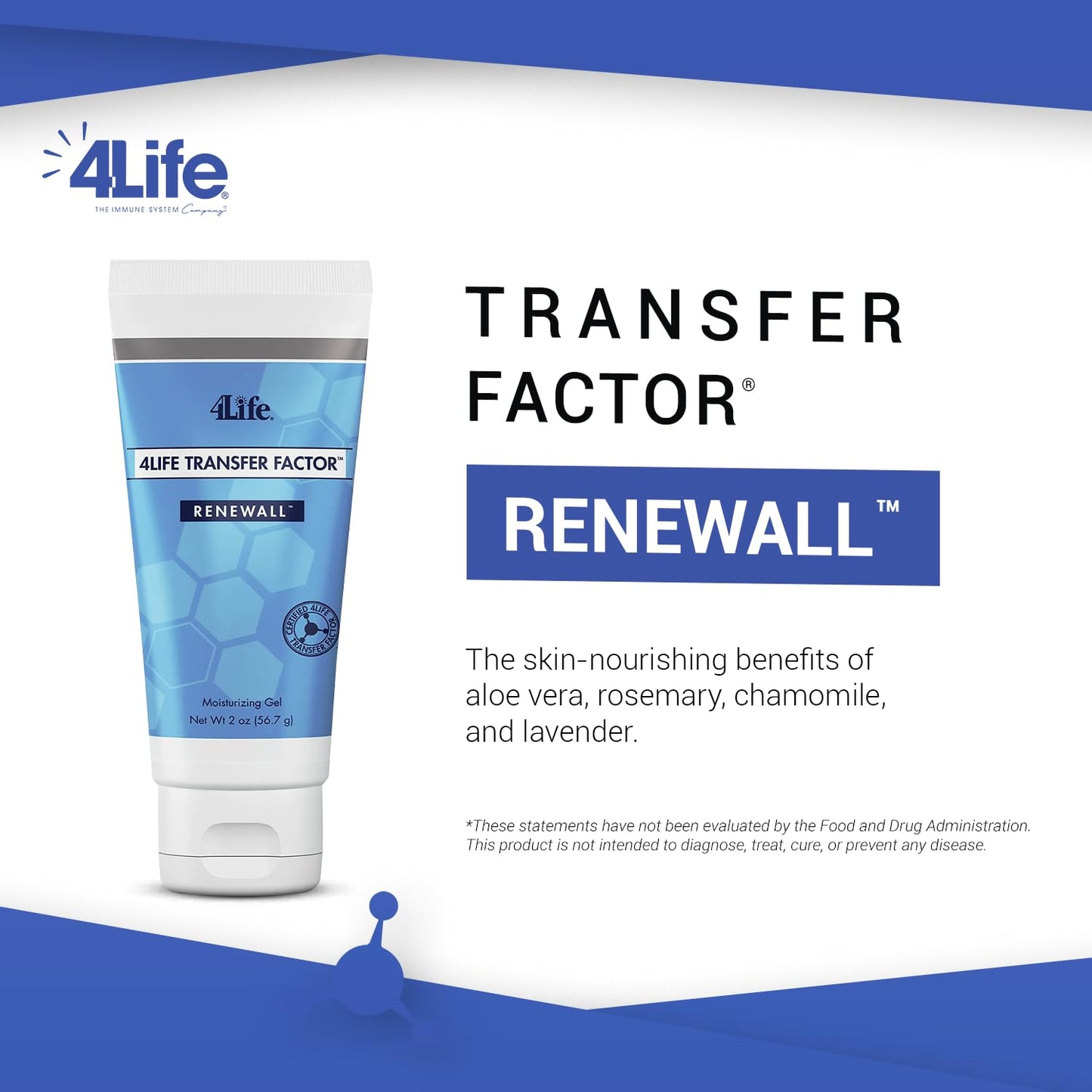 RenewAll Gel: Skin Care with Aloe Vera, Lavender, Eucalyptus, and Rosemary - 2oz