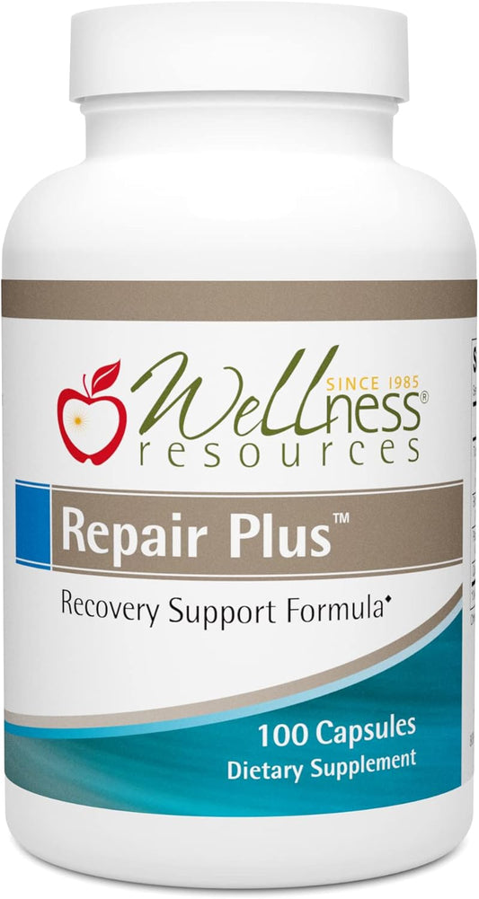 Repair Plus TurmiPure Gold Turmeric Capsules with Quercetin, Bromelain, and Papain - Supports Repair, Recovery, and Tissue Health, 100 ct.