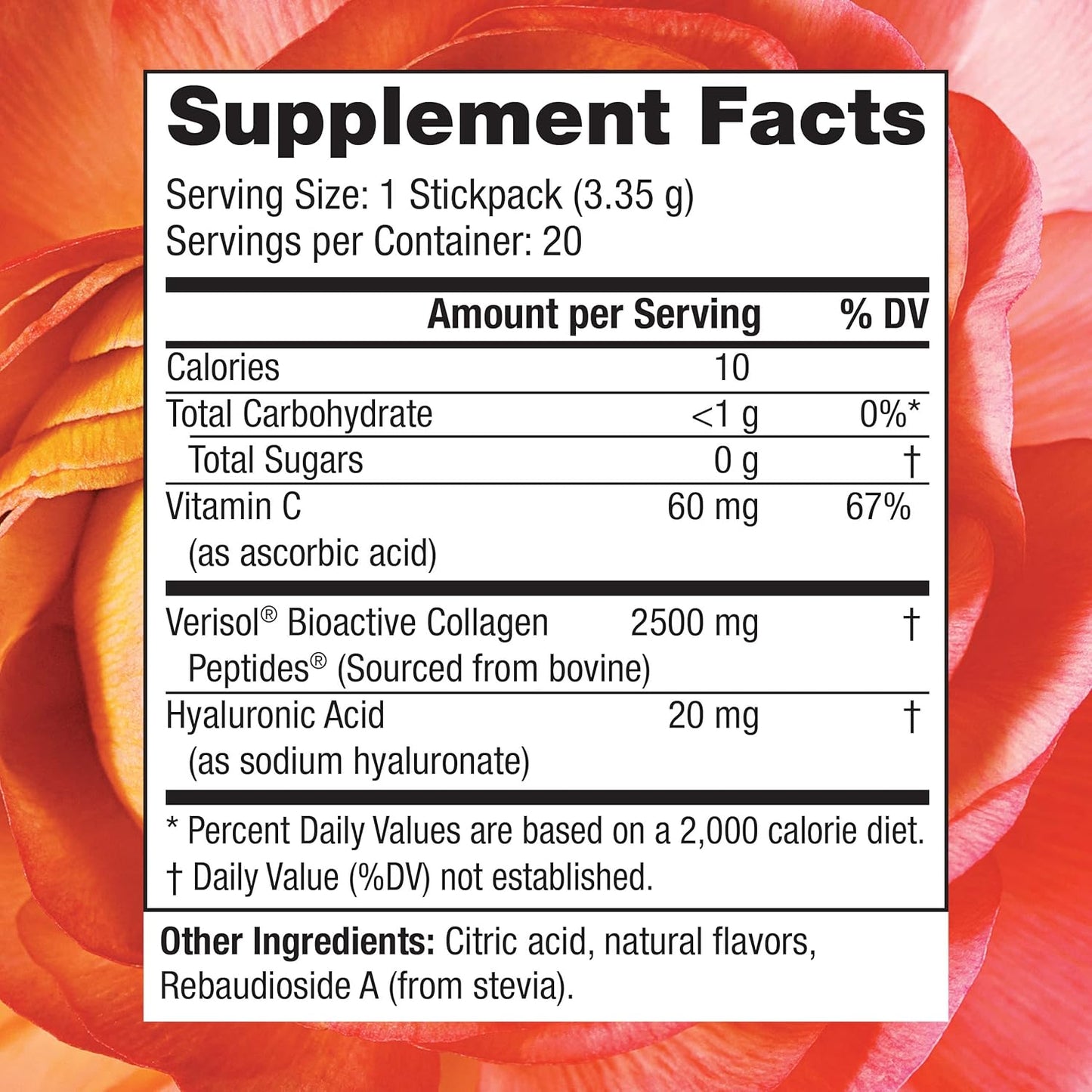 Reserveage Beauty Collagen Candy - Skin, Hair, and Nail Support - Sour Apple Flavor - 2.3 oz (20 Servings)