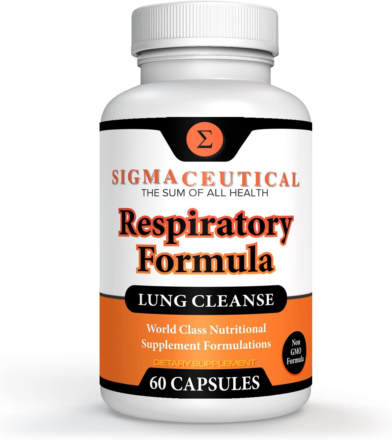 Respiratory Formula for Smokers - Lung Cleanse for Healthy Breathing - Detox Supplement for Lung Health - 60 Capsules