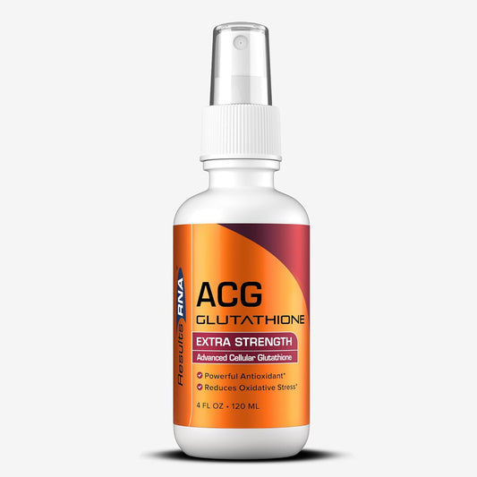 Results RNA ACG Glutathione Extra Strength Immune Boost Spray - Powerful Antioxidant & Immune Support Formula (4 oz)