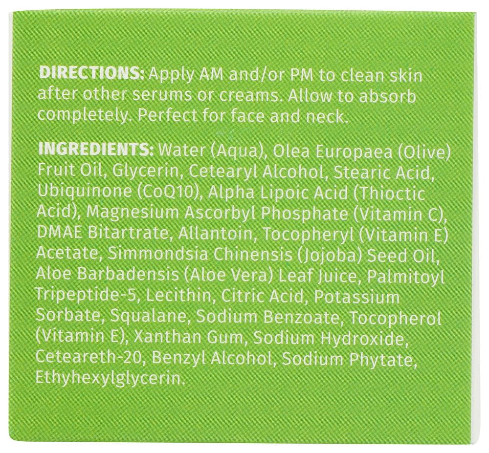 Reviva Labs Alpha Lipoic Acid Vitamin C Ester DMAE Cream 2 oz - Anti-Aging Skincare