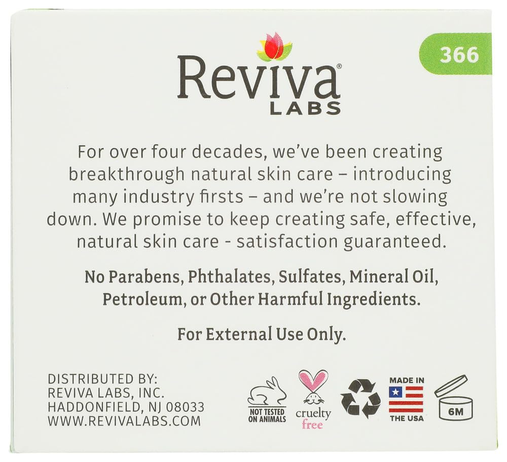 Reviva Labs Alpha Lipoic Acid Vitamin C Ester DMAE Cream 2 oz - Anti-Aging Skincare