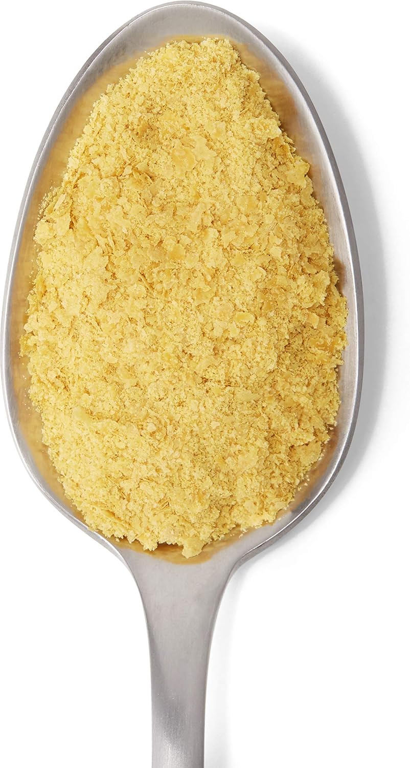 Revly Vegan Nutritional Yeast Non-Fortified Powder - 6g Protein, Amino Acids, Vitamins, Minerals - Cheese Flavor - 30 Servings x 2 Pack - 15.9 Oz