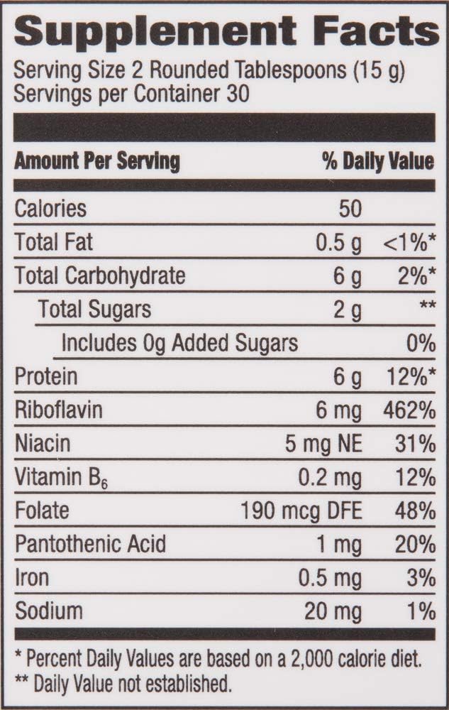 Revly Vegan Nutritional Yeast Non-Fortified Powder - 6g Protein, Amino Acids, Vitamins, Minerals - Cheese Flavor - 30 Servings x 2 Pack - 15.9 Oz