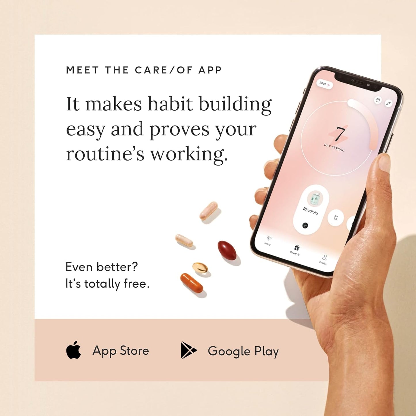 Rhodiola Rosea Supplement for Stress, Brain, Energy Support - 250mg Capsules - Adaptogenic Properties - Gluten Free - 60 Count