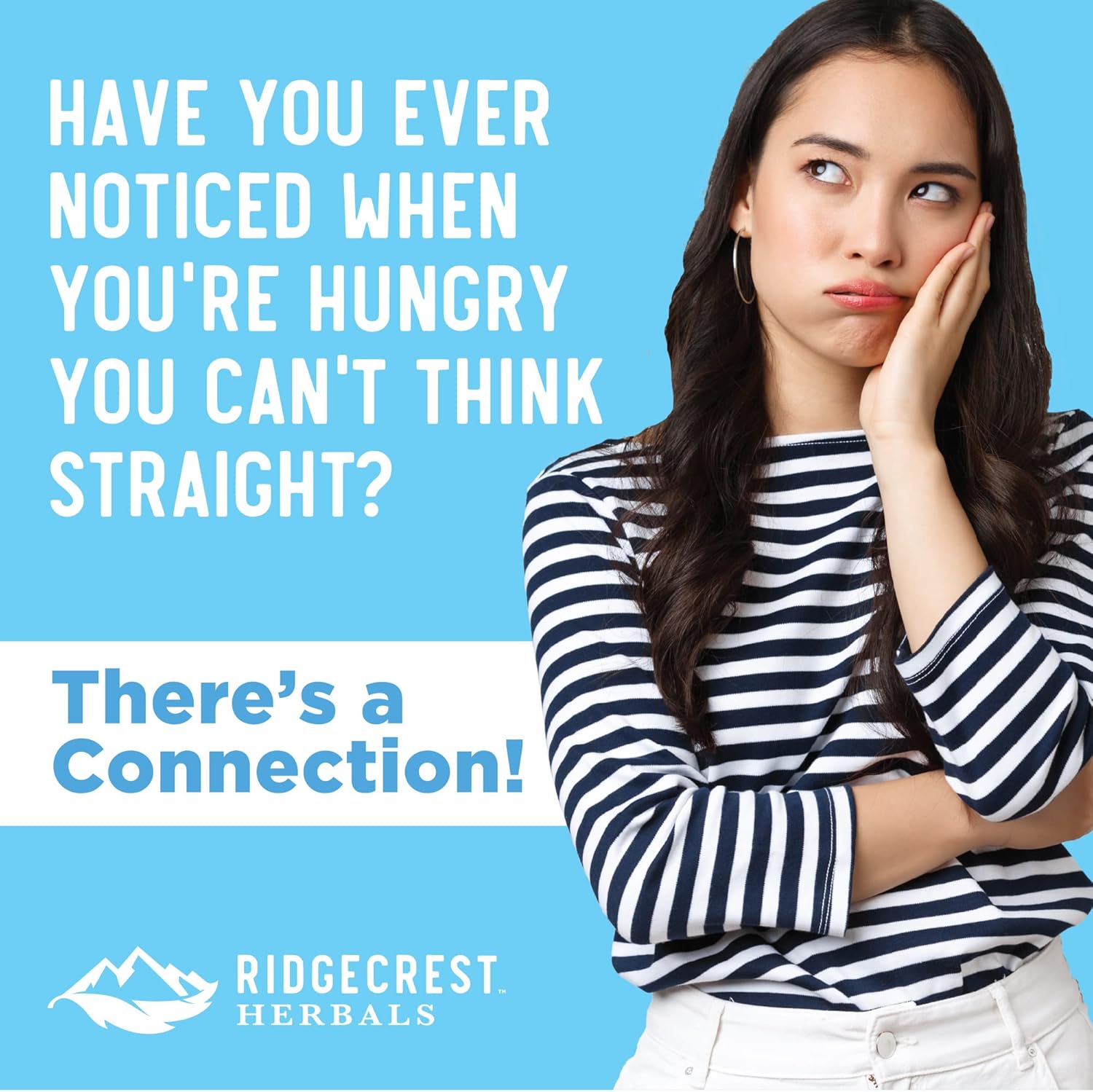 RidgeCrest Herbals Intelligut: Memory and Focus Supplement with Ginkgo Biloba, Lemon Balm Extract, Probiotics - 60 Vegan Capsules