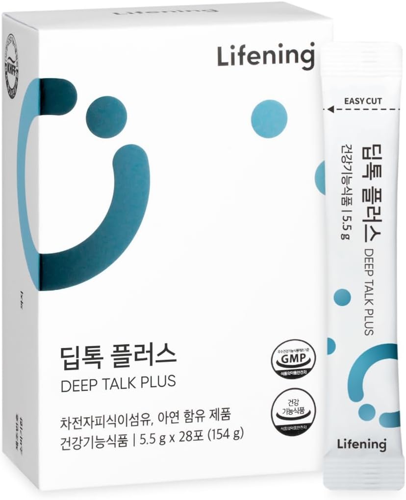 Riman Lifening Deep Talk Plus Dietary Supplement Packets for 28-Day Supply