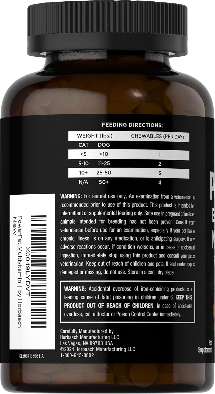 River & RULA Pet Multivitamin Chewable Tablets for Dogs & Cats | 120 Count | Health Support Supplement | Non-GMO, Gluten-Free