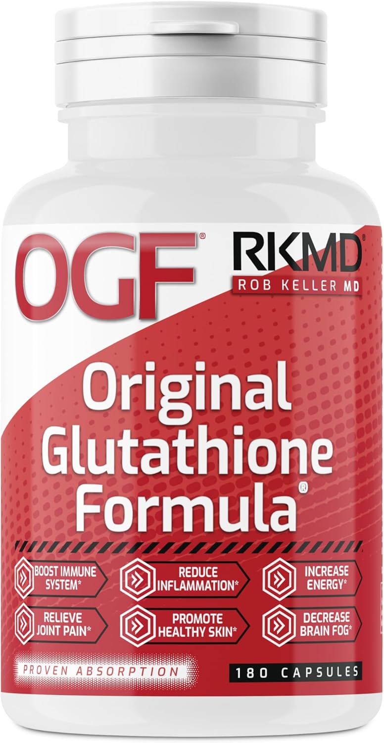 Rob Keller MD Original Glutathione Formula® (OGF) - Powerful Antioxidant Supplement for Cellular Health